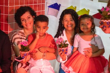 FESTA DA FAMÍLIA NA ESCOLA INFANTIL PINGO DE GENTE REÚNE ALUNOS E FAMILIARES EM MOMENTOS DE EMOÇÃO